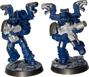 Alpharius and Omegon